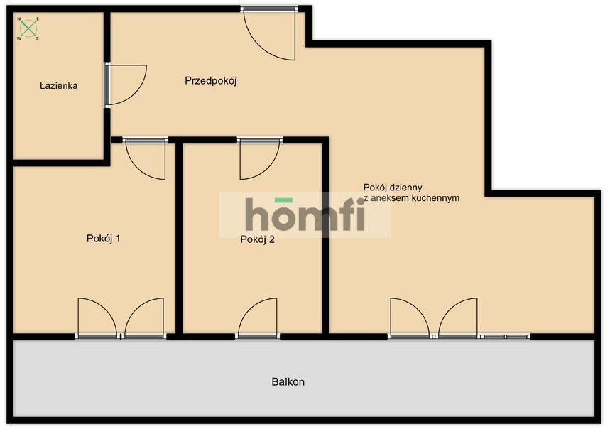 MODERN 3-ROOM APARTMENT – DLUGA STREET, WROCLAW - Apartment - Rent - Wrocław, Stare Miasto / Szczepin