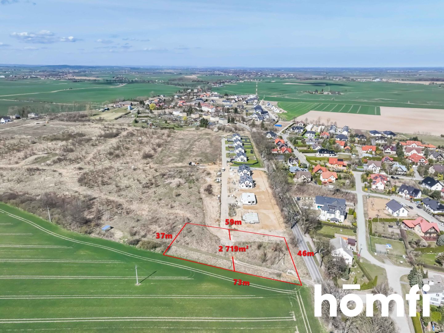 Tczew -Two plots for the price of one! - Plot - Sale - Tczewski, Tczew / Dąbrówka Tczewska