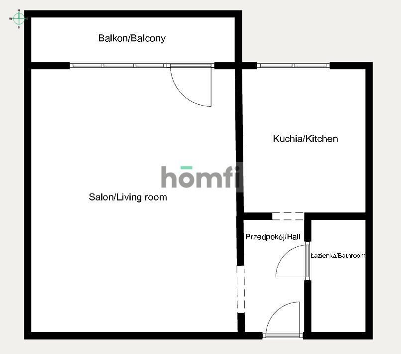 Duża kawalerka do remontu z potencjałem - Mieszkanie - Sprzedaż - Radom, Nad Potokiem