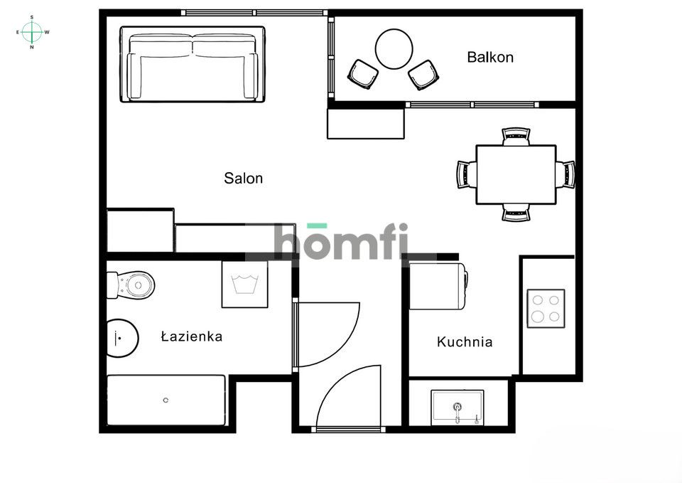 STUDIO NA WYNAJEM UL. STAŃCZYKA 10 | BRONOWICE - Mieszkanie - Wynajem - Kraków, Krowodrza / Bronowice