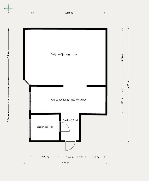2 pokojowe mieszkanie blisko centrum Gliwice - Mieszkanie - Wynajem - Gliwice, Stare Gliwice