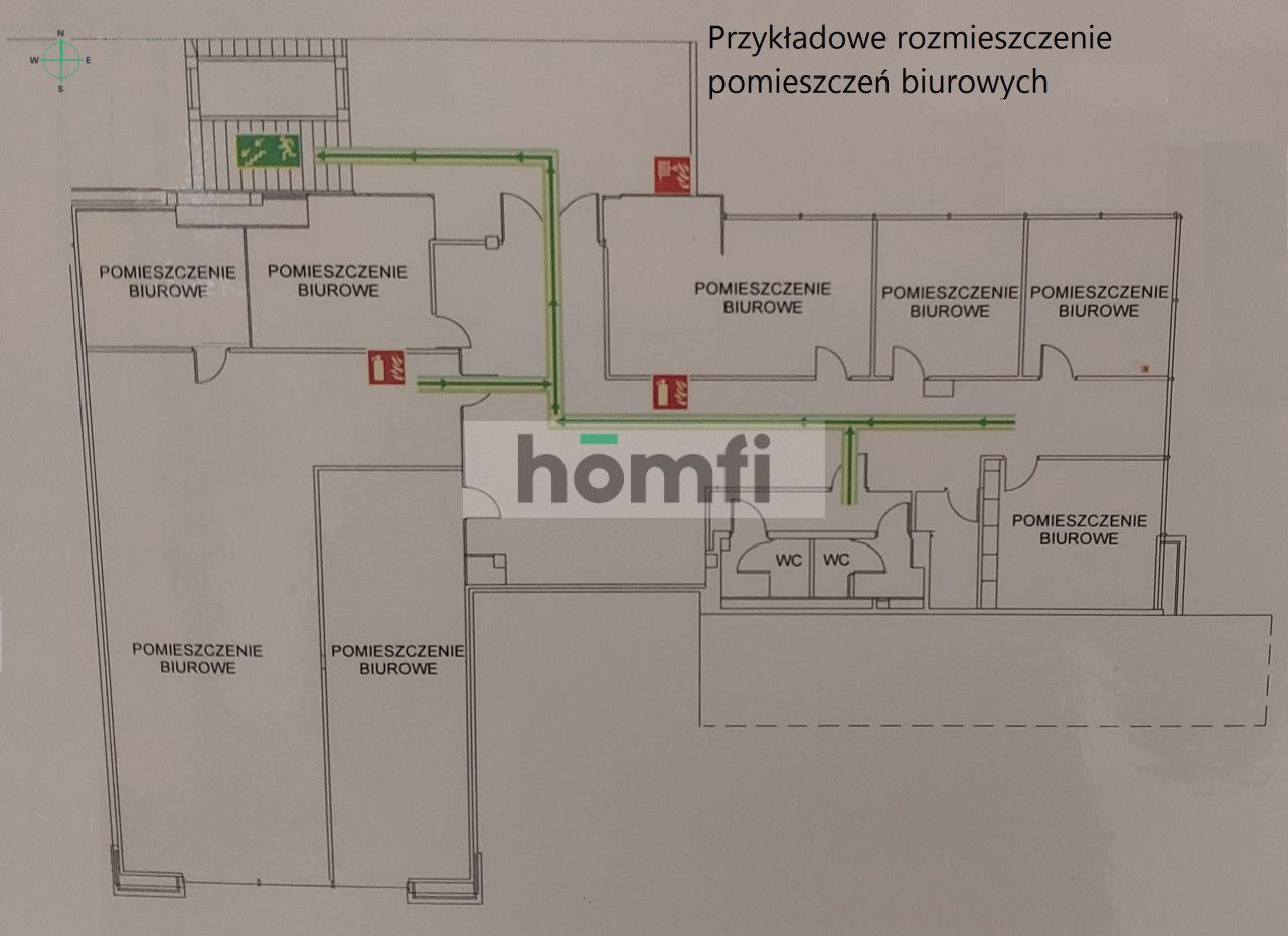 Pierwsze piętro w biurowcu w ścisłym centrum Rzeszowa - Lokal użytkowy - Wynajem - Rzeszów, Śródmieście