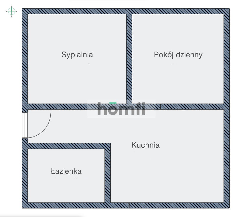 2-pokojowe mieszkanie przy ul. Konopnickiej 8A - Mieszkanie - Wynajem - Olsztyn, Śródmieście