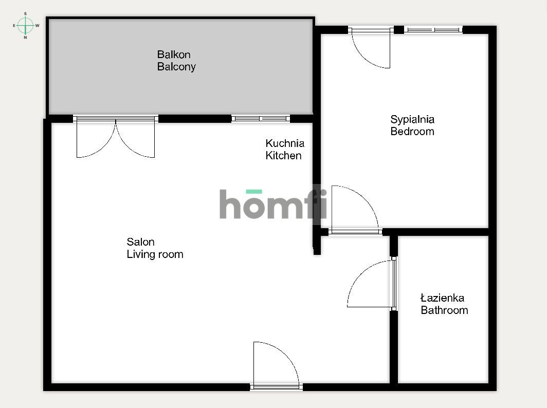 2-room with river view, Jodłowicka Street - Apartment - Rent - Wrocław, Fabryczna / Pracze Odrzańskie