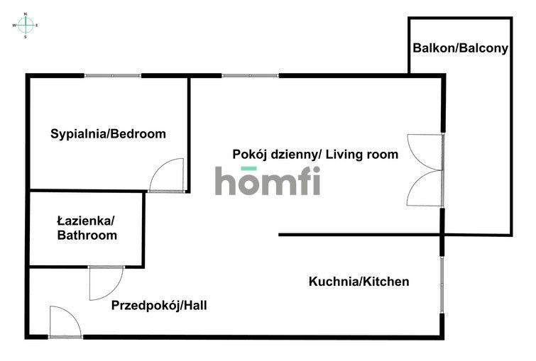 Wysoki standard, balkon, parking - Bastion Wałowa - Mieszkanie - Wynajem - Gdańsk, Śródmieście