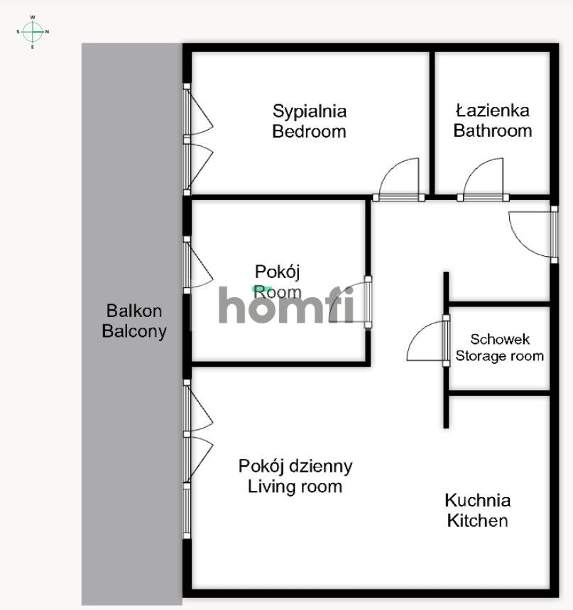 Klimatyzowany 3 pokojowy apartament z widokiem na Odrę i miejscem postojowym. - Mieszkanie - Wynajem - Wrocław, Kępa Mieszczańska