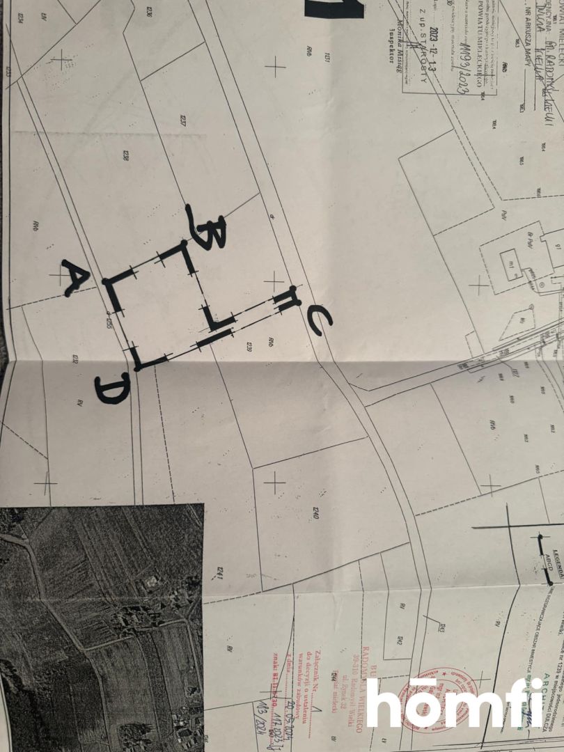 4 DZIAŁKI BUDOWLANE Z WZ | 4000 PLN/ar - Działka - Sprzedaż - Mielecki, Radomyśl Wielki / Dulcza Wielka