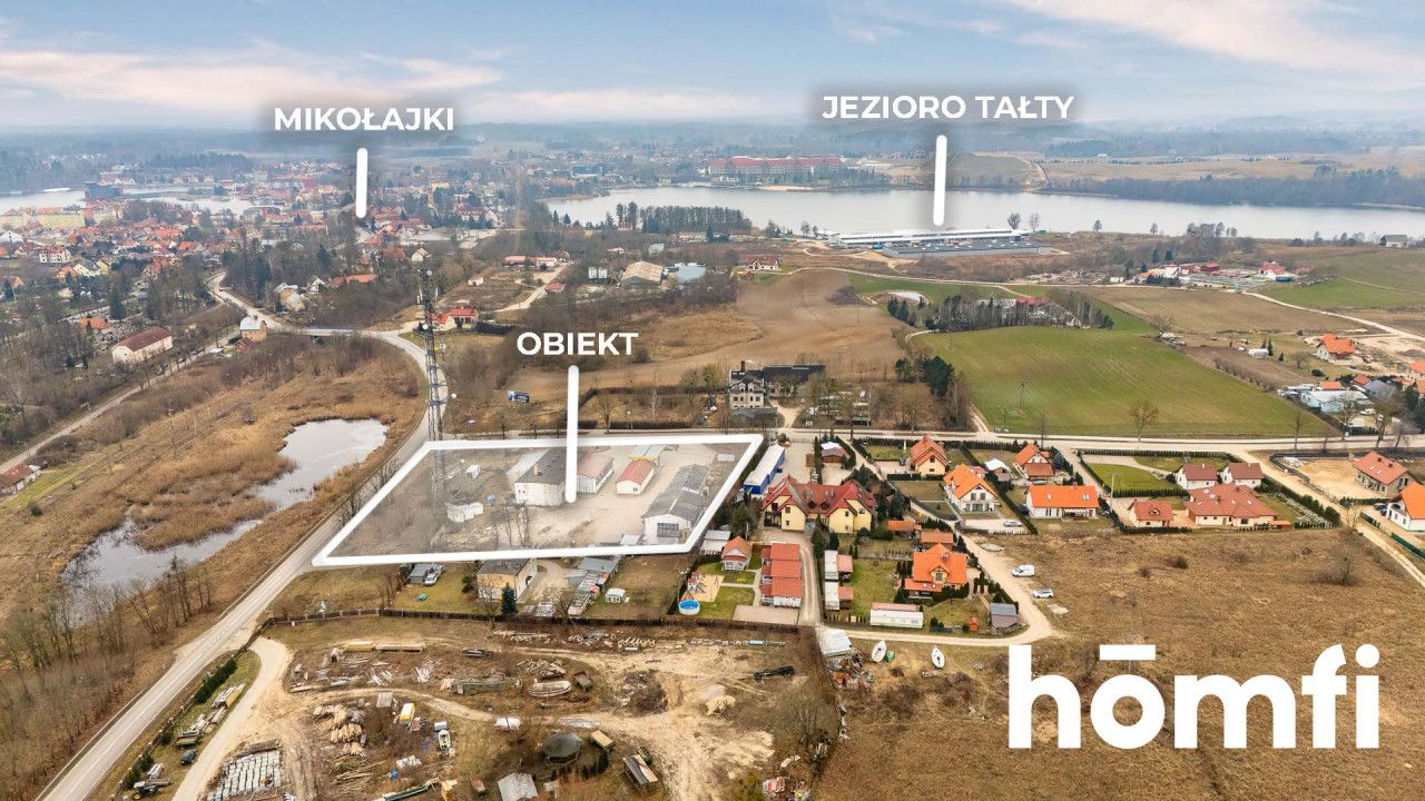 Mikołajki – unikalny teren inwestycyjny 1,07ha - Lokal użytkowy - Sprzedaż - Mrągowski, Mikołajki