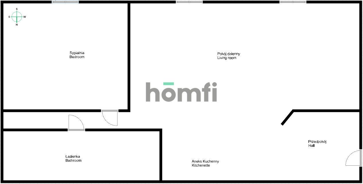 2 pokojowe mieszkanie, blisko Sky tower - Mieszkanie - Sprzedaż - Wrocław, Krzyki / Borek