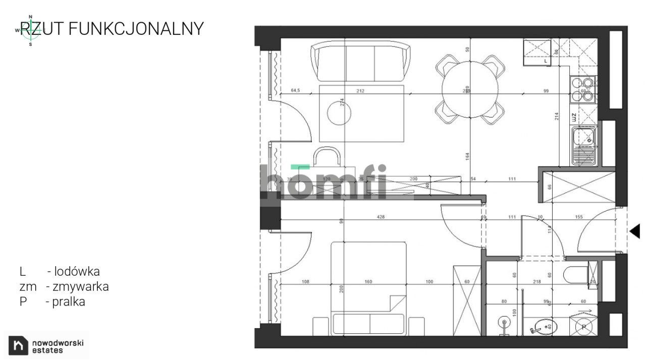 2 pok. apartament Porta Mare + basen + SPA - Mieszkanie - Sprzedaż - Kamieński, Dziwnów