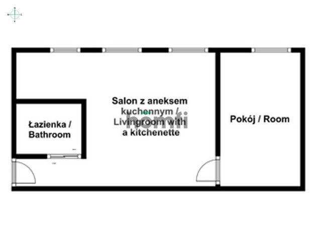 2-room apartment in a tenement house for renovation next to Browar Gdański - Квартира - Продаж - Gdańsk, Wrzeszcz Dolny