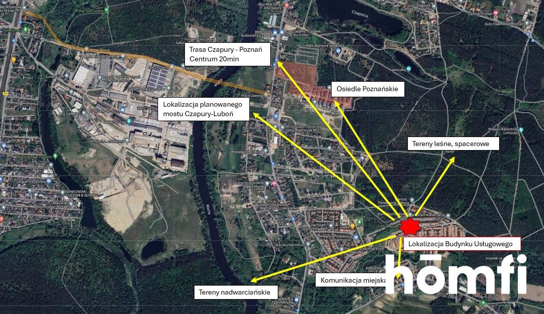 Lokal usługowy na najem - Lokal użytkowy - Wynajem - Poznański, Mosina / Czapury