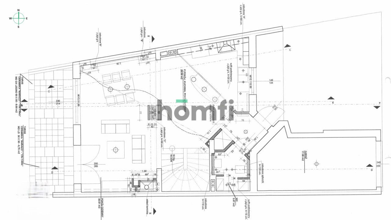 Na sprzedaż szeregowy dom przy ul. Cesarzowickiej, Oporów - Dom - Sprzedaż - Wrocław, Fabryczna / Oporów
