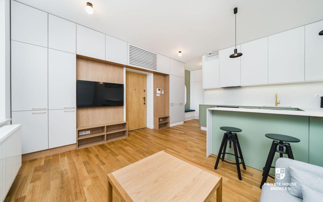 Stylish new  air-conditioned studio on the top floor – bright, atmospheric, functional! High Standard | Old Town - Квартира - Оренда - Kraków, Śródmieście / Stare Miasto