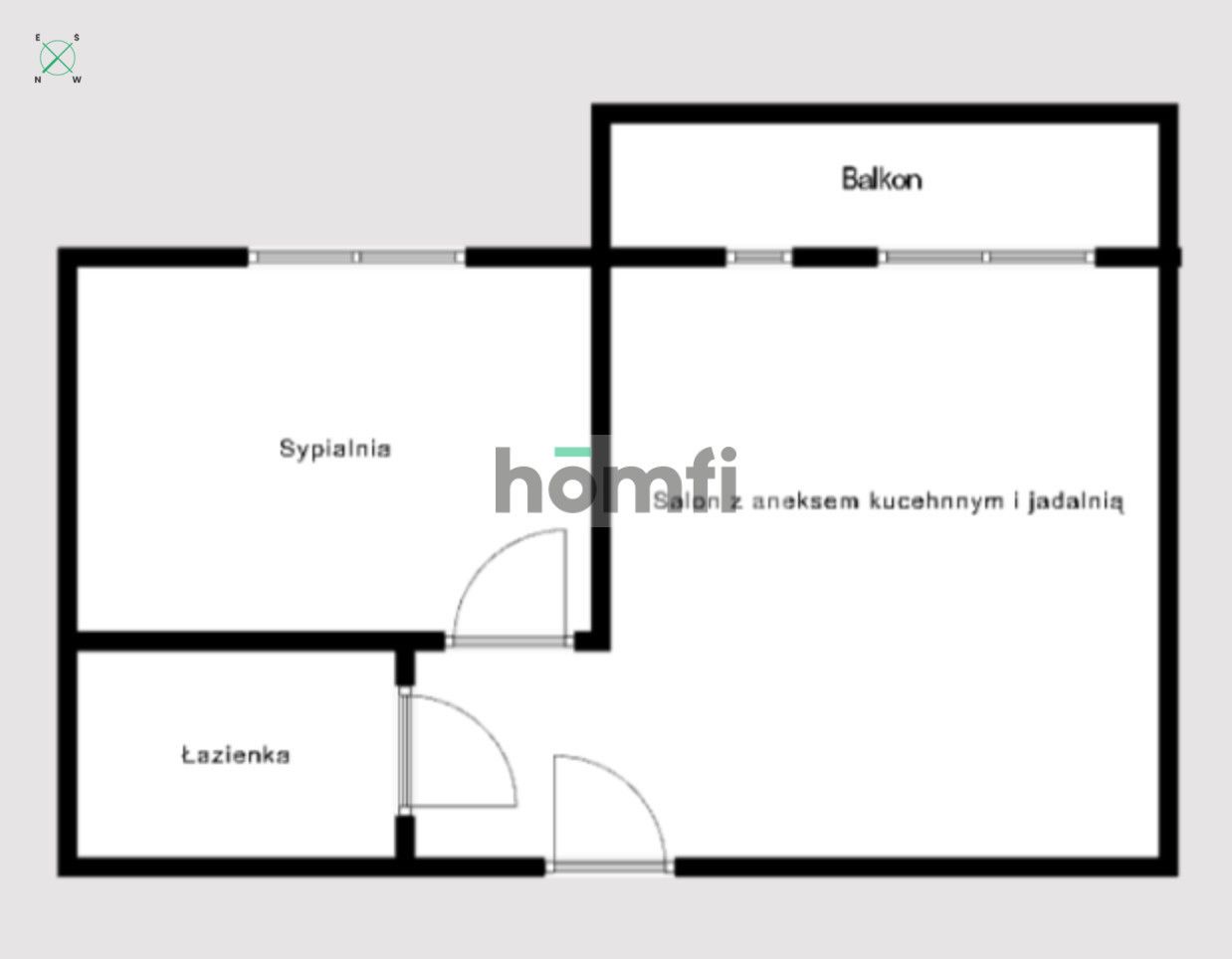Przestronne i nowoczesne dwupokojowe mieszkanie do wynajęcia - Zajezdnia Wrzeszcz - Mieszkanie - Wynajem - Gdańsk, Wrzeszcz Dolny