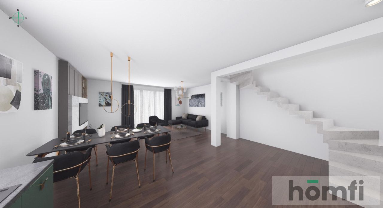 Funkcjonalny bliźniak Pecna k/Mosiny - 4 sypialnie - Dom - Sprzedaż - Poznański, Mosina / Pecna