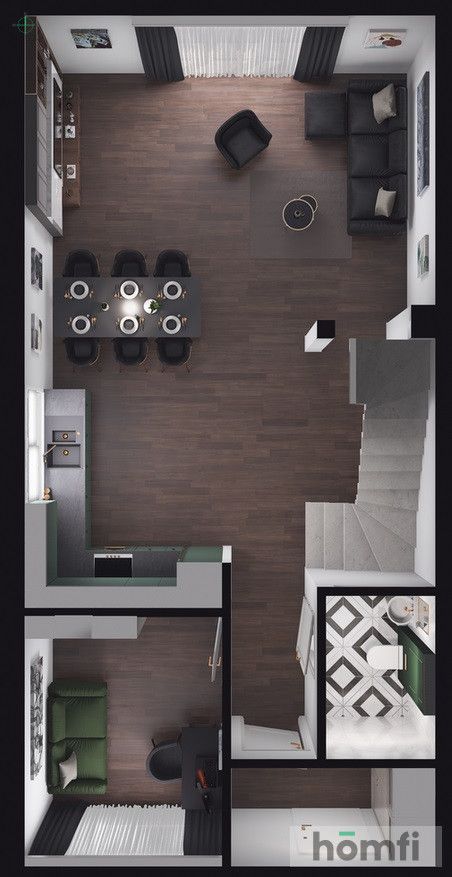 Funkcjonalny bliźniak Pecna k/Mosiny - 4 sypialnie - Dom - Sprzedaż - Poznański, Mosina / Pecna