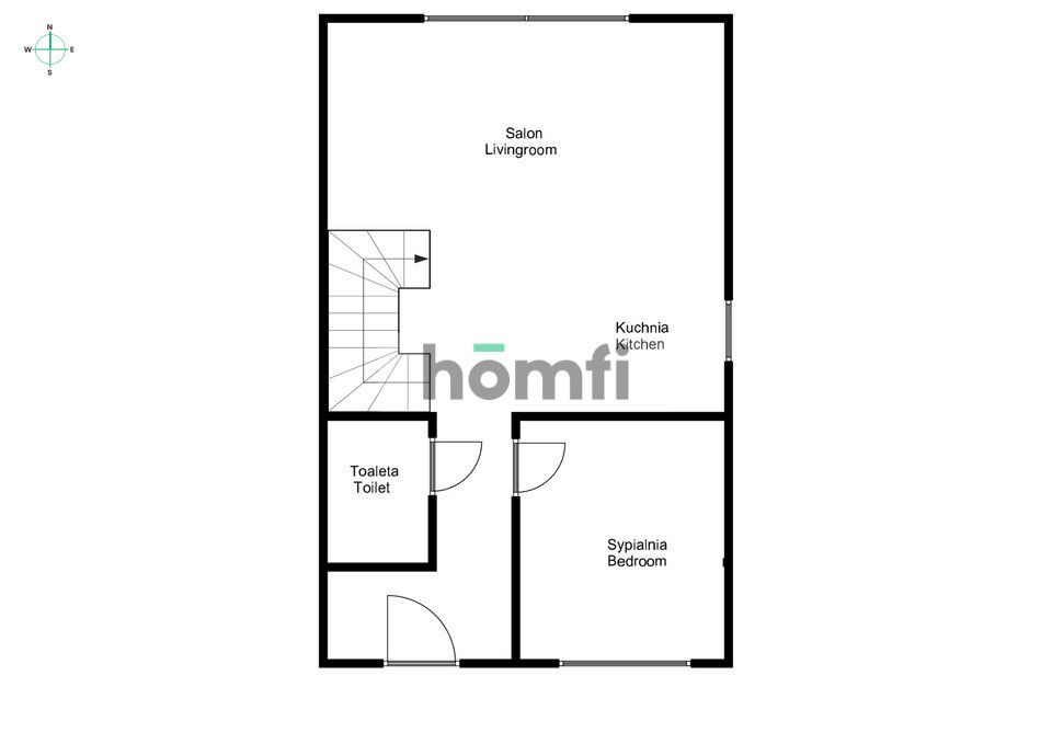 Funkcjonalny bliźniak Pecna k/Mosiny - 4 sypialnie - Dom - Sprzedaż - Poznański, Mosina / Pecna