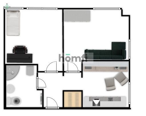 Dwu pokojowe mieszkanie w samym centrum Katowic - Mieszkanie - Wynajem - Katowice, Śródmieście
