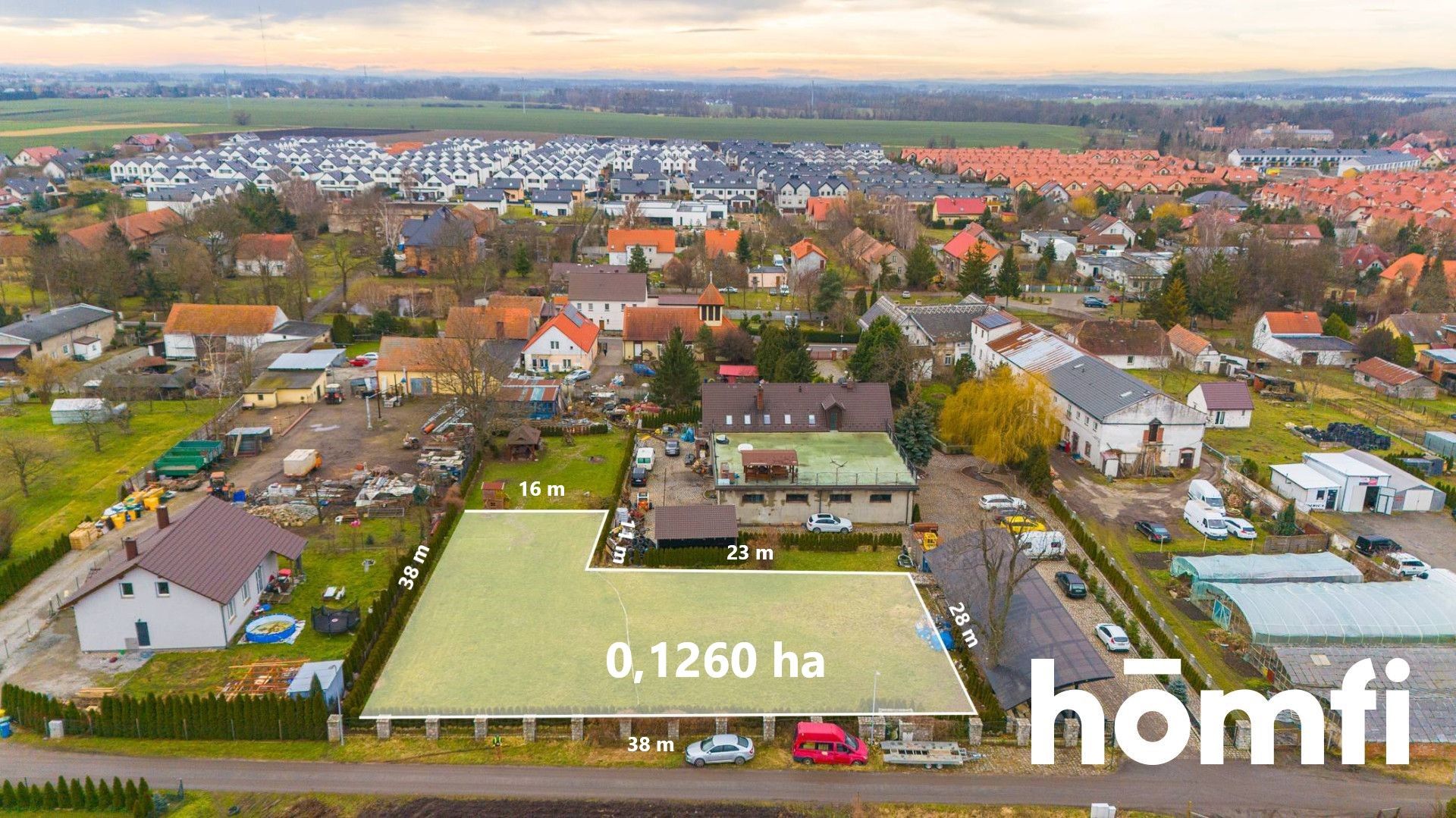 Beautiful plot in Karwiany - Plot - Sale - Wrocławski, Żórawina / Karwiany