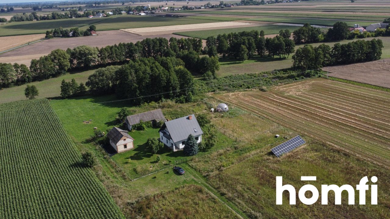 Dom z działką 9400 m2, nowa-niższa cena do 30.10! - Dom - Sprzedaż - Poddębicki, Uniejów / Brzeziny