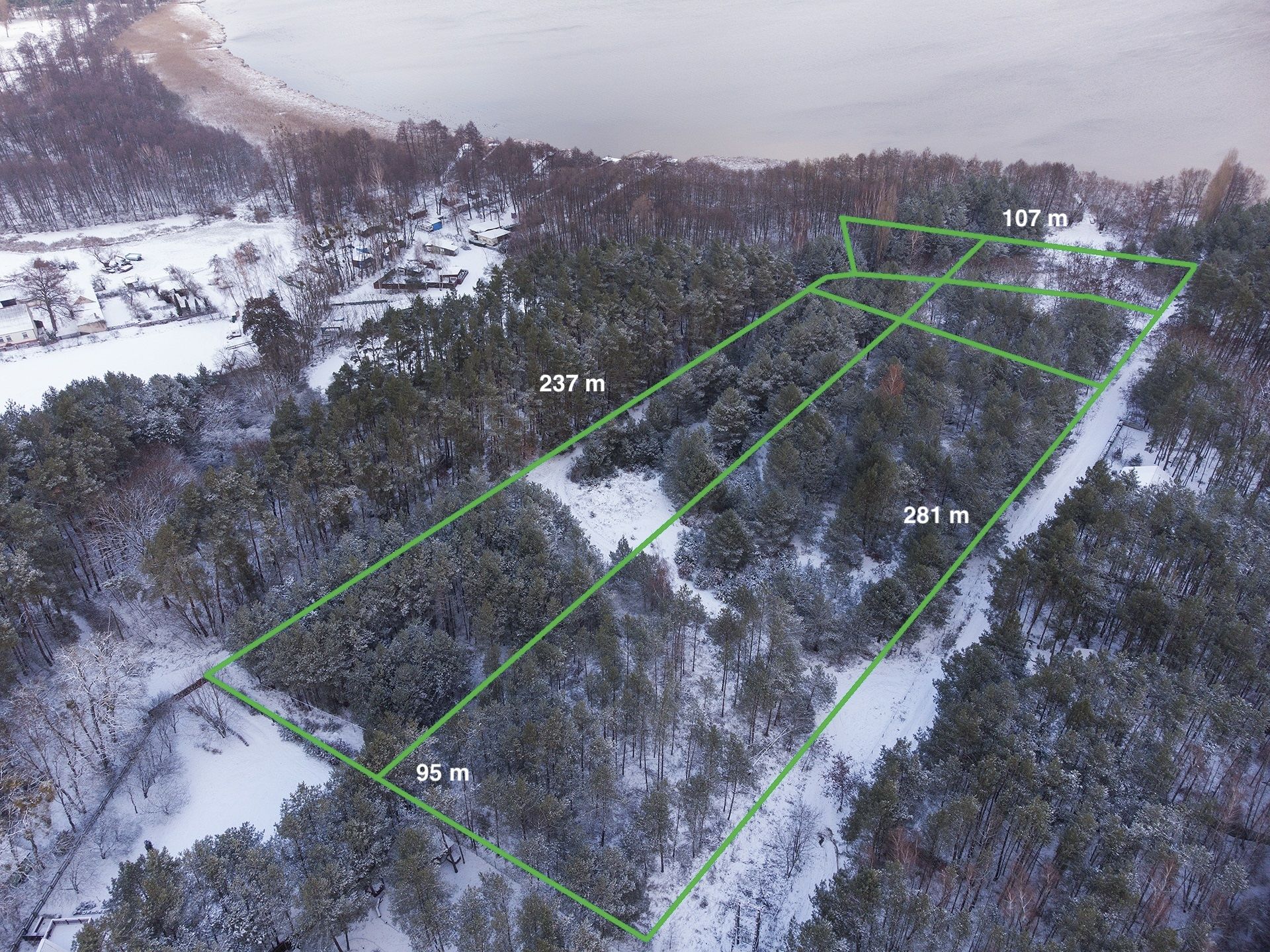 Piękna duża działka nad jeziorem Chrzypskim - Działka - Sprzedaż - Międzychodzki, Chrzypsko Wielkie / Łężeczki