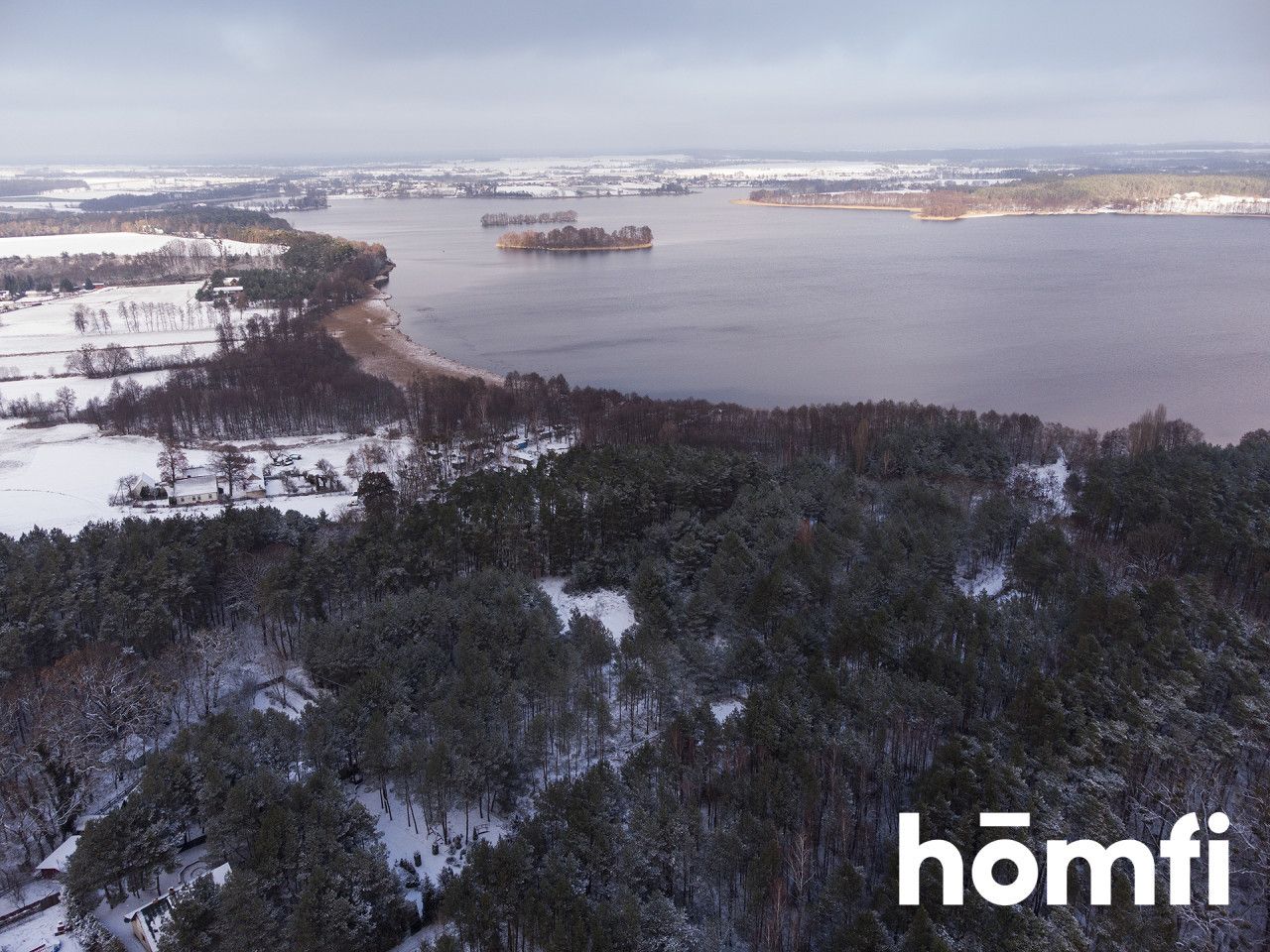 Piękna duża działka nad jeziorem Chrzypskim - Działka - Sprzedaż - Międzychodzki, Chrzypsko Wielkie / Łężeczki