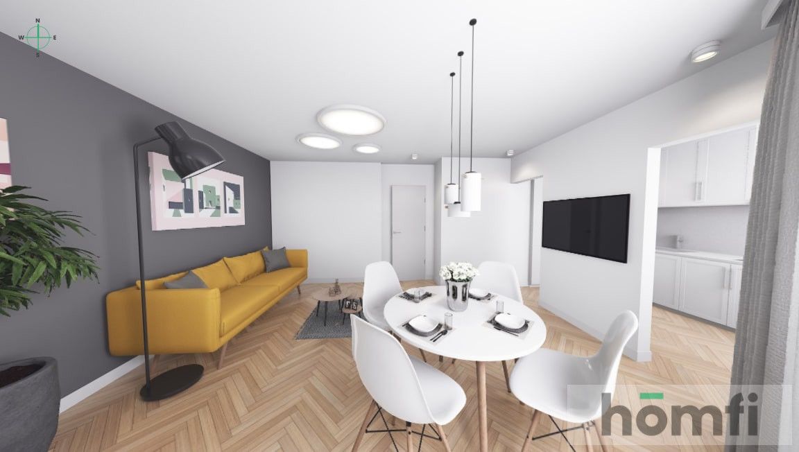 Spacious apartment in Mokotow Plaza II complex - ideal for families and investors - Apartment - Sale - Warszawa, Mokotów