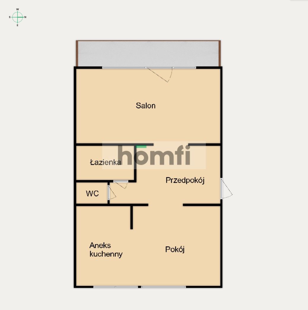 Rozkładowe M2 z balkonem na Retkini - Mieszkanie - Sprzedaż - Łódź, Polesie / Retkinia