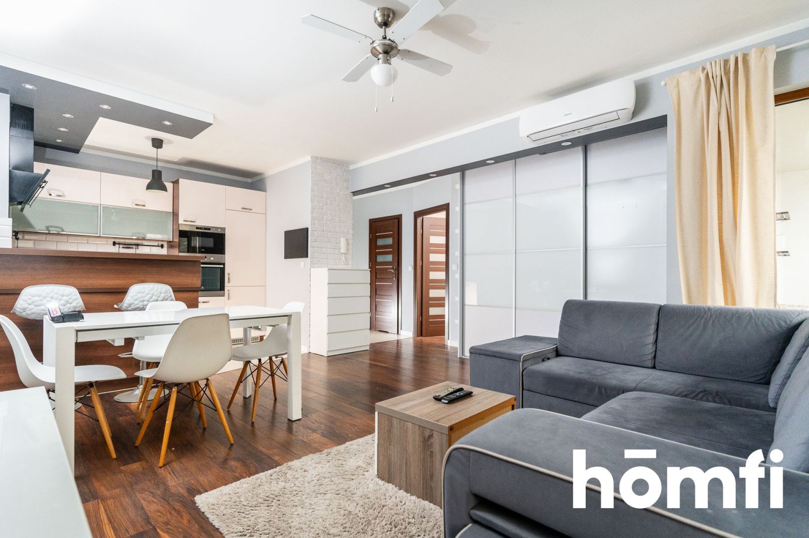 2-Room Apartment with a Large Balcony | Air Conditioning | Parking Space - Apartment - Rent - Kraków, Podgórze / Łagiewniki-Borek Fałęcki