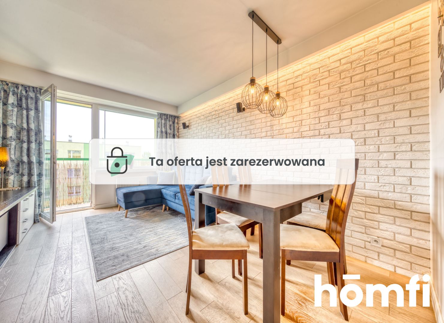 Furnished 4 room apartment 60m2 with parking - Apartment - Rent - Łódź, Bałuty