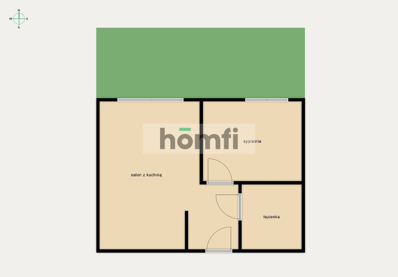 Apartament z ogrodem w nowej inwestycji ZENIT - Mieszkanie - Wynajem - Łódź, Widzew