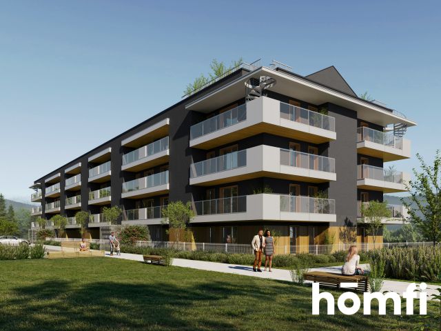 Trzypokojowy apartament z tarasem na dachu - Mieszkanie - Sprzedaż - Dzierżoniowski, Bielawa