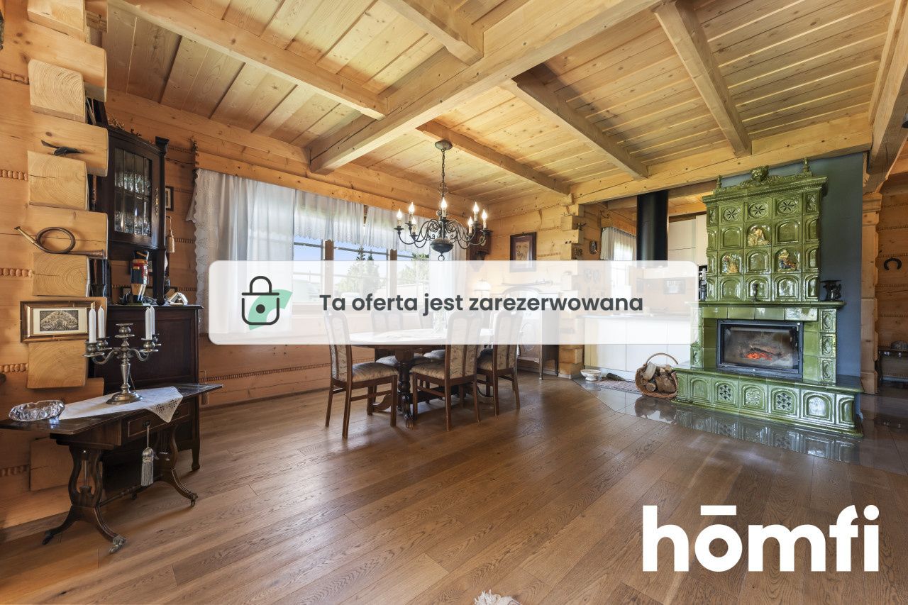 Dom z bali przy Jeziorze Czorsztyńskim - Dom - Sprzedaż - Nowotarski, Czorsztyn