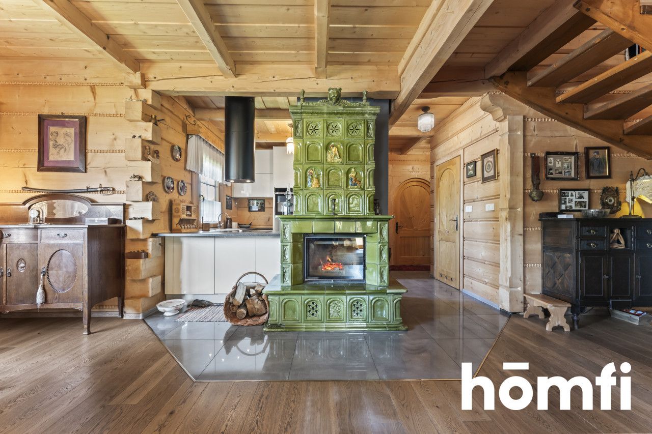 Dom z bali przy Jeziorze Czorsztyńskim - Dom - Sprzedaż - Nowotarski, Czorsztyn