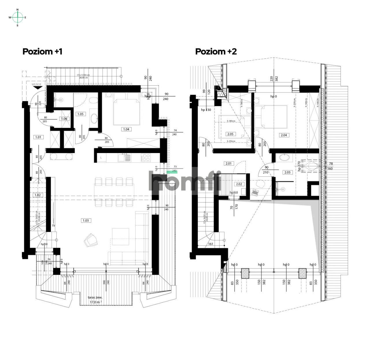 Apartment with a view of the castle, the Tatra Mountains and Lake Czorsztyńskie - Apartment - Sale - Nowotarski, Czorsztyn