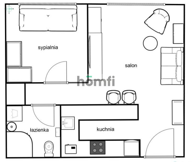 Apartment perfect for a couple or a single person - Apartment - Rent - Kraków, Śródmieście / Prądnik Czerwony