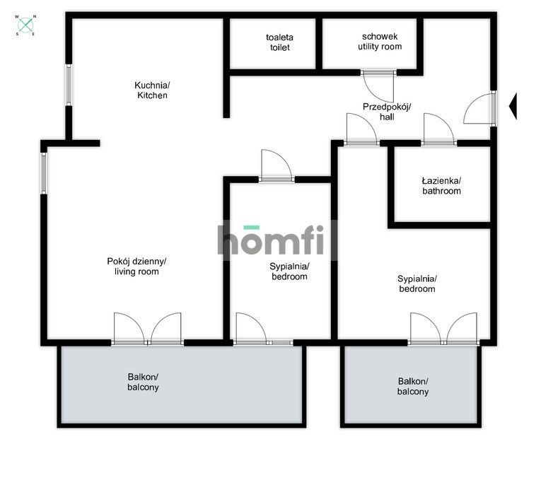 Modern apartment with a view of the park, Wielicka - Квартира - Оренда - Kraków, Podgórze / Bieżanów-Prokocim