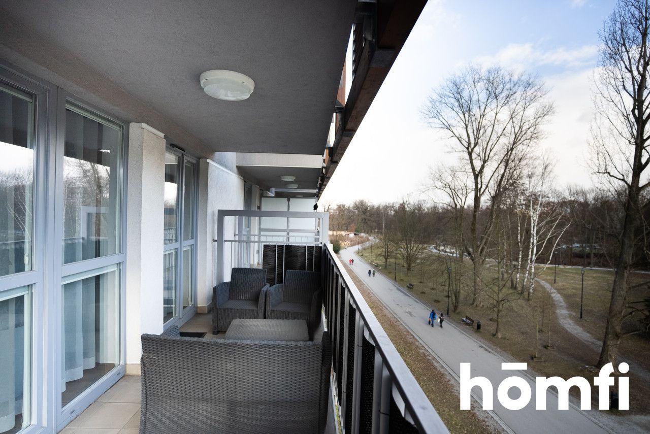 Modern apartment with a view of the park, Wielicka - Квартира - Оренда - Kraków, Podgórze / Bieżanów-Prokocim