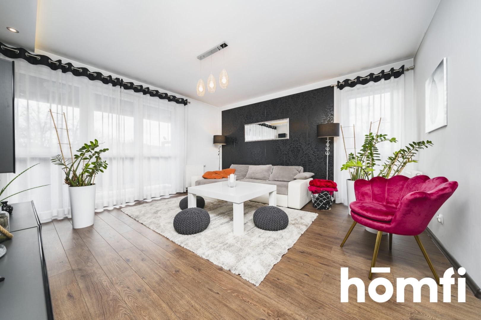 Modern apartment with a view of the park, Wielicka - Квартира - Оренда - Kraków, Podgórze / Bieżanów-Prokocim