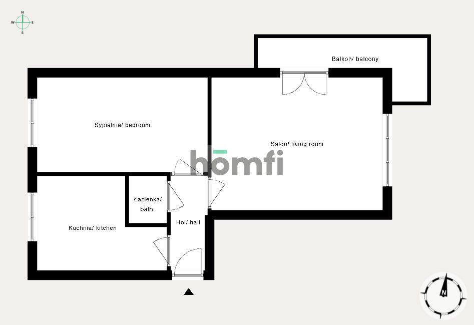 Wynajmę jasne, ładne mieszkanie z balkonem - Mieszkanie - Wynajem - Toruń, Bydgoskie Przedmieście