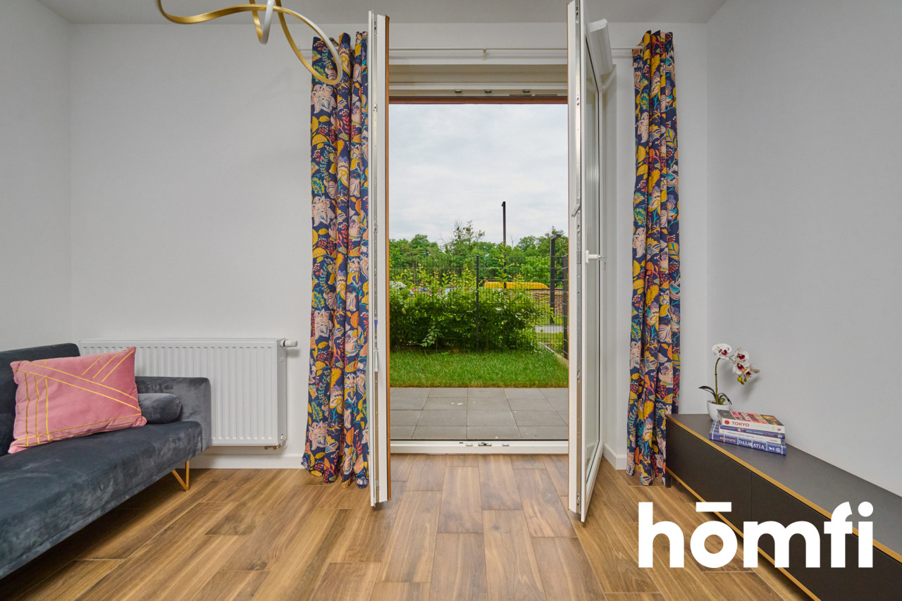 3 rooms apartment with 2 gardens in investment Nowy Grabiszyn 3500 PLN - Apartment - Rent - Wrocław, Fabryczna