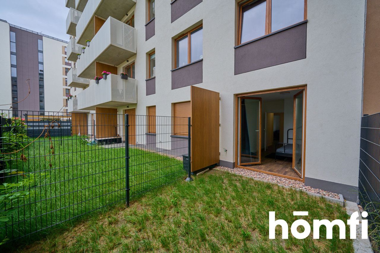 3 rooms apartment with 2 gardens in investment Nowy Grabiszyn 3500 PLN - Apartment - Rent - Wrocław, Fabryczna