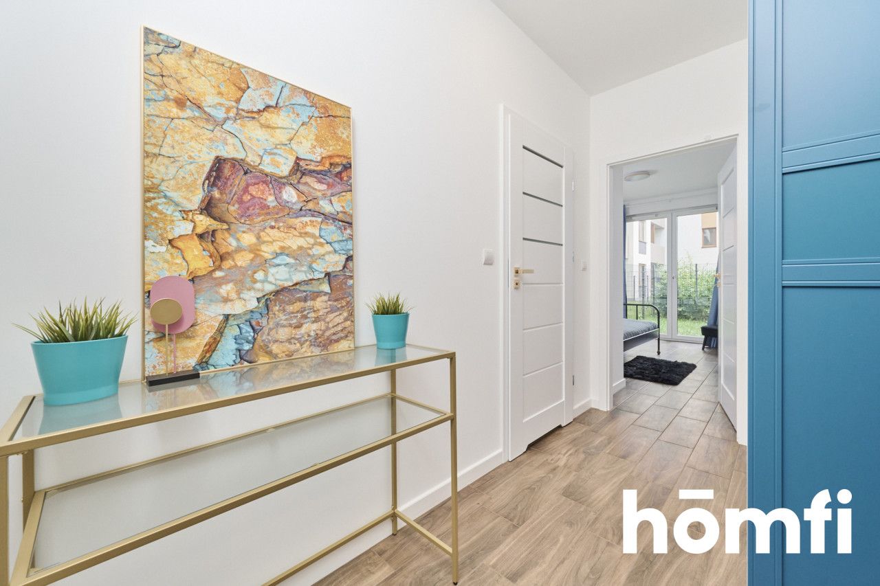 3 rooms apartment with 2 gardens in investment Nowy Grabiszyn 3500 PLN - Apartment - Rent - Wrocław, Fabryczna