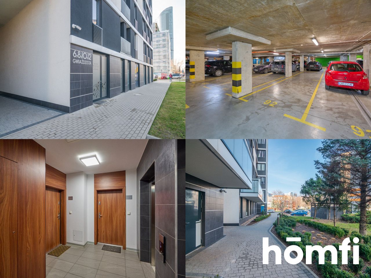 3-pokoje 9 piętro przy Sky Tower Gwiaździsta - Mieszkanie - Wynajem - Wrocław, Krzyki