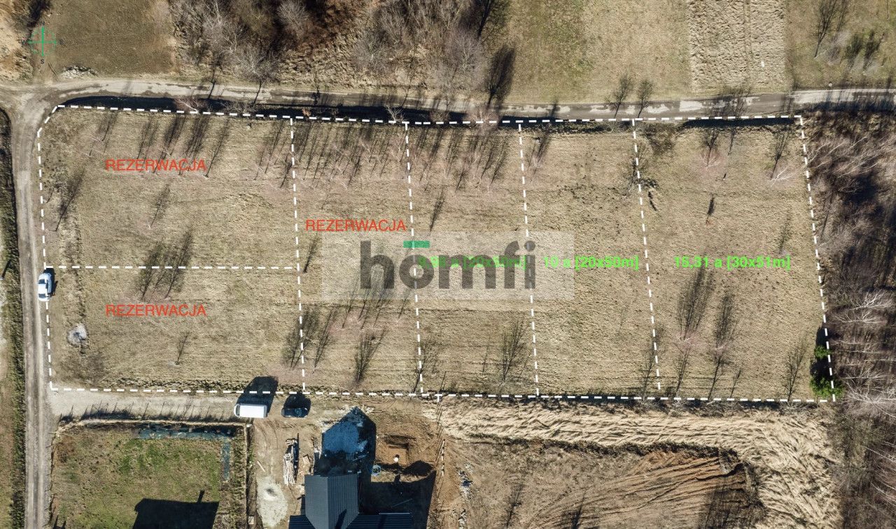 BEAUTIFUL PLOT WITH ISSUED DEVELOPMENT CONDITIONS, WITH AN AREA OF 10 AR LOCATED AT ZIELONE WZGÓRZE STREET IN RZESZÓW - Ділянка - Продаж - Rzeszów, Przybyszówka