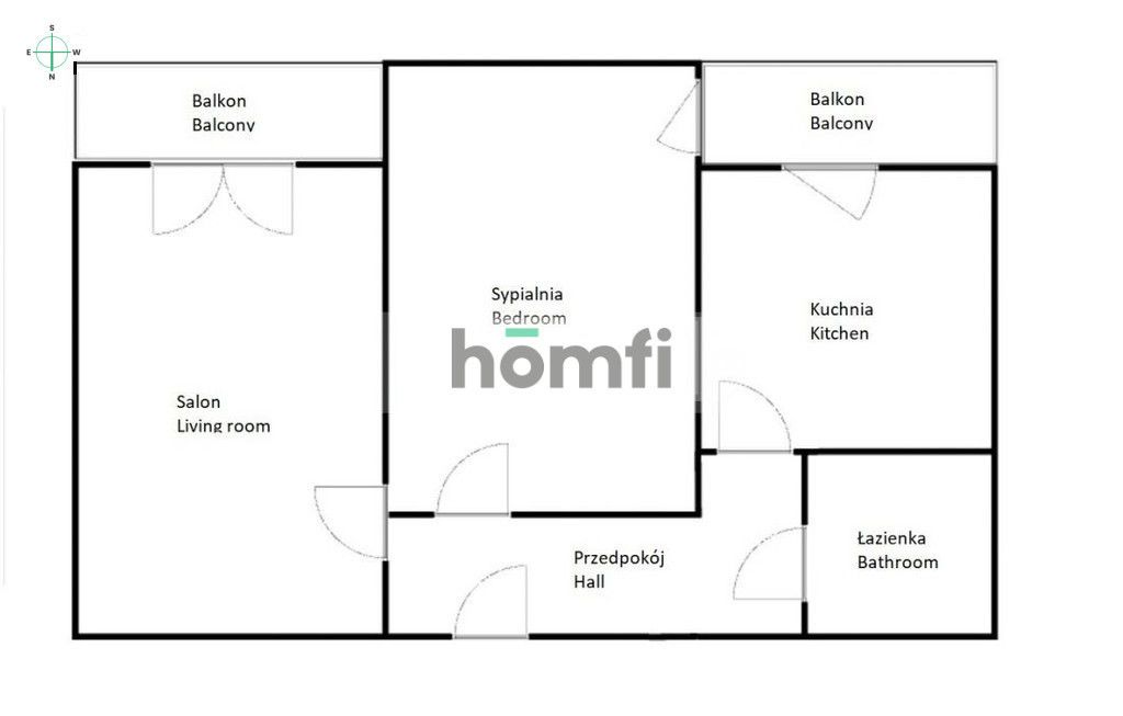 2 pokojowe mieszkanie przy ul. Legnickiej - Pixel House - Mieszkanie - Wynajem - Wrocław, Fabryczna / Popowice