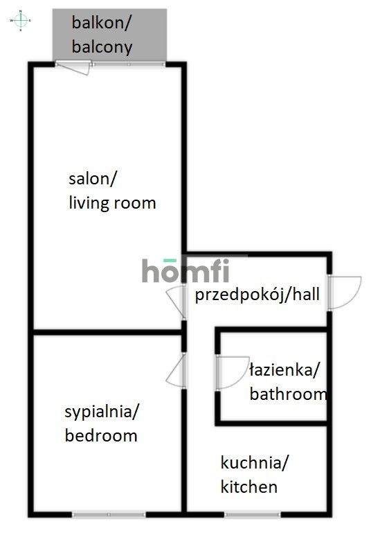 2-pok. mieszkanie do własnej aranżacji – Przymorze - Mieszkanie - Sprzedaż - Gdańsk, Przymorze