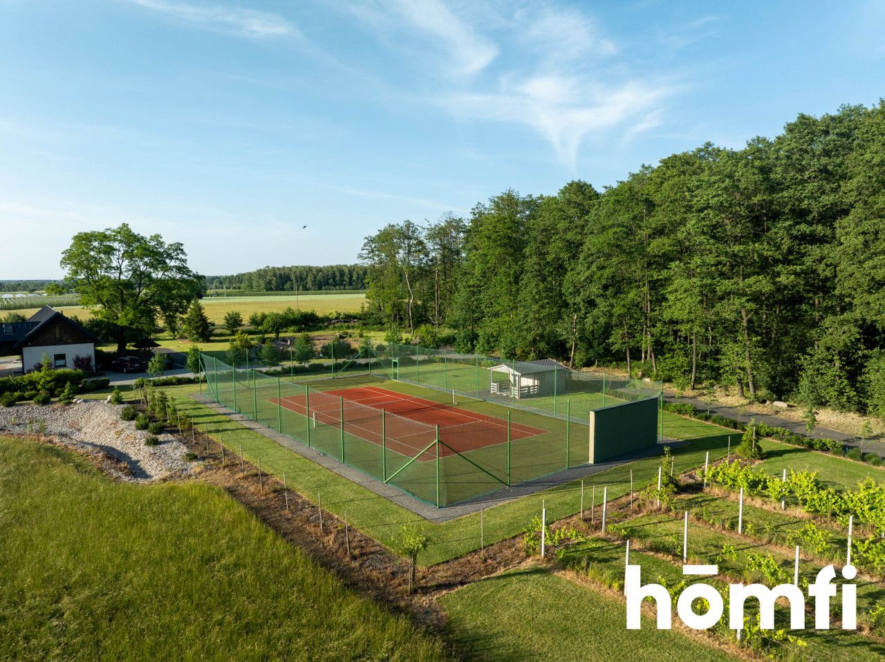 Budynki, kort, sad, staw, ziemianka, pasieka - ogromny potencjał inwestycyjny - Dom - Sprzedaż - Żyrardowski, Mszczonów / Gąba