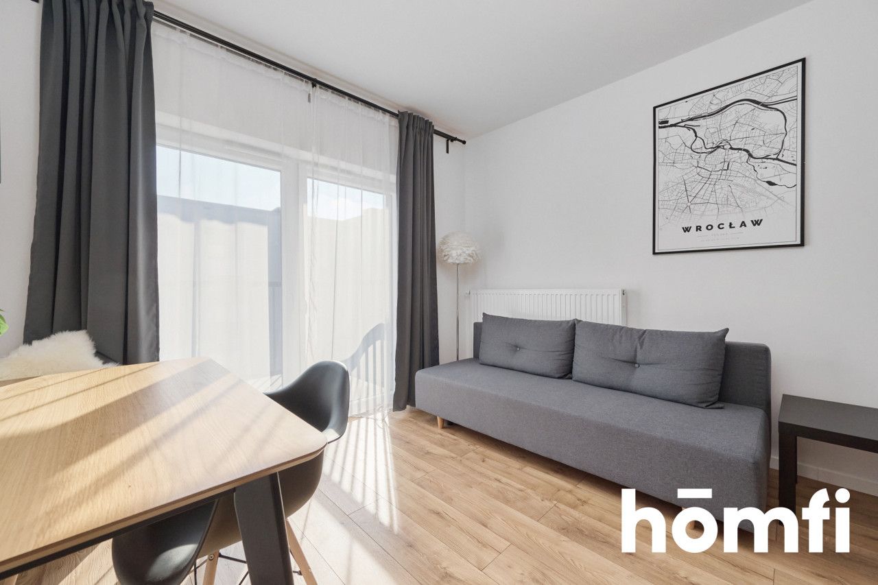 Madalińskiego - studio z balkonem na VI piętrze - Mieszkanie - Wynajem - Wrocław, Krzyki